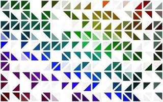 ljus flerfärgad, regnbåge vektor sömlös omslag i polygonal stil.
