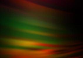 dunkles mehrfarbiges, abstraktes unscharfes Muster des Regenbogenvektors. vektor