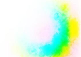 helle mehrfarbige, regenbogenfarbene Vektortextur im rechteckigen Stil. vektor