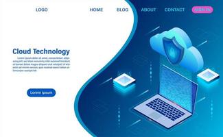 Cloud-Computing-Technologiekonzept
