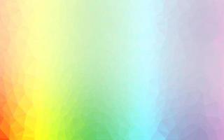 ljus mångfärgad, regnbåge vektor lysande triangulär bakgrund.