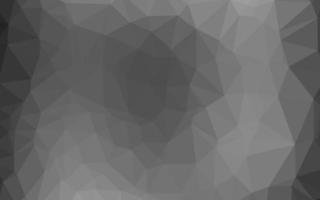 mörk silver, grå vektor lysande triangulärt mönster.