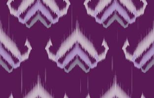 lila ikat sömlösa mönster geometriska etniska orientaliska traditionell broderi style.design för bakgrund, matta, matta, tapeter, kläder, inslagning, batik, tyg, vektorillustration. vektor