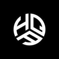 hqa brev logotyp design på vit bakgrund. hqa kreativa initialer bokstavslogotyp koncept. hqa bokstavsdesign. vektor