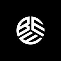 Biene-Brief-Logo-Design auf weißem Hintergrund. biene kreative initialen brief logo konzept. Biene Briefgestaltung. vektor