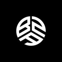 bza-Brief-Logo-Design auf weißem Hintergrund. bza kreatives Initialen-Brief-Logo-Konzept. bza Briefgestaltung. vektor