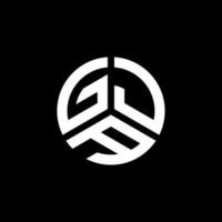 Gja-Brief-Logo-Design auf weißem Hintergrund. gja kreatives Initialen-Buchstaben-Logo-Konzept. gja Briefgestaltung. vektor