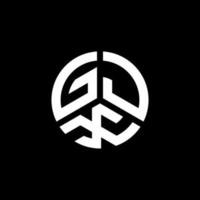gjx-Buchstaben-Logo-Design auf weißem Hintergrund. gjx kreative Initialen schreiben Logo-Konzept. gjx Briefdesign. vektor