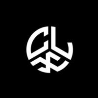 clx-Buchstaben-Logo-Design auf weißem Hintergrund. clx kreatives Initialen-Buchstaben-Logo-Konzept. clx Briefgestaltung. vektor