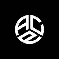 acp brev logotyp design på vit bakgrund. acp kreativa initialer brev logotyp koncept. acp brev design. vektor