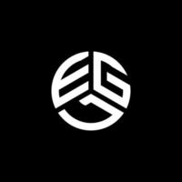 Egl-Brief-Logo-Design auf weißem Hintergrund. egl kreatives Initialen-Buchstaben-Logo-Konzept. egl Briefgestaltung. vektor