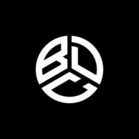 bdc-Brief-Logo-Design auf weißem Hintergrund. bdc kreative Initialen schreiben Logo-Konzept. bdc Briefgestaltung. vektor