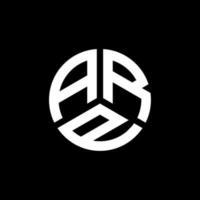 arp-Buchstaben-Logo-Design auf weißem Hintergrund. arp kreatives Initialen-Buchstaben-Logo-Konzept. arp Briefgestaltung. vektor