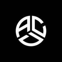 acd brev logotyp design på vit bakgrund. acd kreativa initialer brev logotyp koncept. acd-bokstavsdesign. vektor