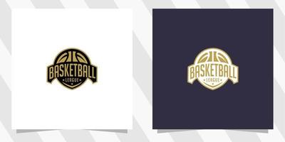 Basketball-Logo-Design-Vorlage vektor