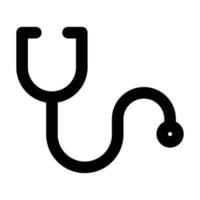 Stethoskop-Vektorsymbol, das für kommerzielle Arbeiten geeignet ist und leicht geändert oder bearbeitet werden kann vektor