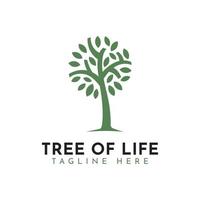 Natur Baum des Lebens Logo Design Vektor