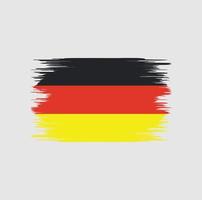 deutschland flagge bürste vektor