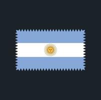 argentina flagga vektor design. National flagga