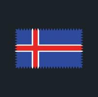 islands flagga vektor design. National flagga