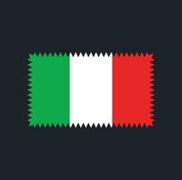 Italien flagga vektor design. National flagga