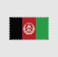 Afghanistan flagga vektor design. National flagga