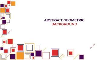 färgglad abstrakt geometrisk bakgrund vektor