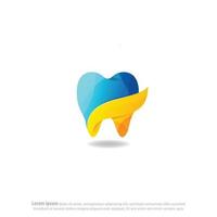 färsk dental logotyp vektor