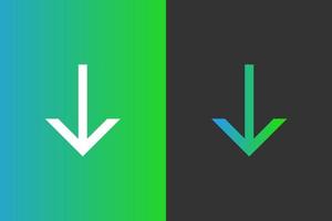 pilikon tecken symboler blå grön vektor elegant och modern för ditt företag