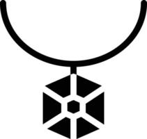 Halskette-Vektor-Illustration auf einem Hintergrund. Premium-Qualitätssymbole. Vektorsymbole für Konzept und Grafikdesign. vektor
