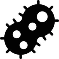 bakterienvektorillustration auf einem hintergrund. hochwertige symbole. Vektorsymbole für Konzept und Grafikdesign. vektor