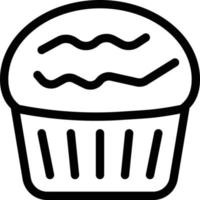 kuchenkuchen-vektorillustration auf einem hintergrund. erstklassige qualitätssymbole. Vektorsymbole für Konzept und Grafikdesign. vektor
