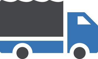 lkw-vektorillustration auf einem hintergrund. hochwertige symbole. Vektorsymbole für Konzept und Grafikdesign. vektor