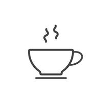 Kaffeetasse Symbol vektor