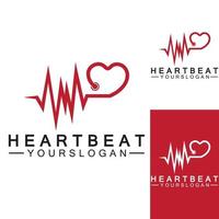 konstdesign hälsa medicinsk hjärtslagspuls vektor