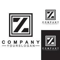 z bokstav logo concept.z bokstav kreativa teckensnitt monogram ikon symbol. vektor