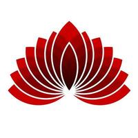 logotyp för lotusblomma. vektor illustration