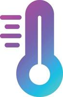 Thermometer-Vektor-Icon-Design-Illustration vektor