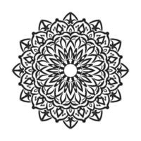 handgezeichnetes Mandala. dekoration in ethnischer orientalischer gekritzelverzierung. vektor