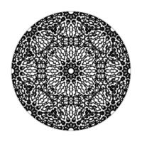 handritad mandala. dekoration i etniska orientaliska doodle prydnad. vektor