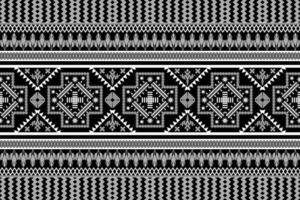 geometriska etniska orientaliska traditionella pattern.figure tribal broderi style.design för bakgrund, tapeter, kläder, omslag, tyg, vektorillustration vektor