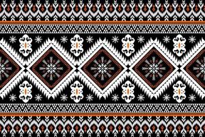 geometriska etniska orientaliska traditionella pattern.figure tribal broderi style.design för bakgrund, tapeter, kläder, omslag, tyg, vektorillustration vektor