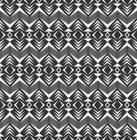 ethnisches tribales geometrisches Rautenquadrat, Chevron, Zickzacklinienform nahtloses Muster monochromer Farbhintergrund. Verwendung für Stoffe, Textilien, Innendekorationselemente, Polster, Verpackungen. vektor
