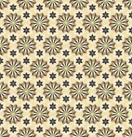 islamisk persisk stjärna hexagon geometrisk form sömlösa mönster beige färg bakgrund. använd för tyg, textil, inredningselement. vektor