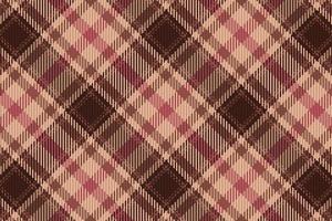 nahtloser Tartan-Plaid-Musterhintergrund. Textile Textur. Vektor. vektor