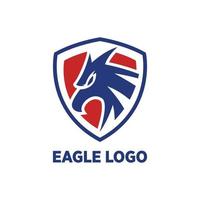 Adler-Logo-Vorlagen vektor