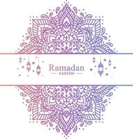 ramadan kareem islamische hintergrundillustration