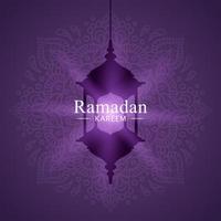 ramadan kareem islamisk bakgrundsillustration vektor
