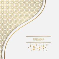 ramadan kareem islamische hintergrundillustration vektor