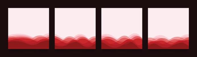 social media hintergrund rot rosa abstrakt modern vektor